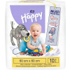 Bella Happy prebaľovacie podložky 60 x 60 cm 10 ks
