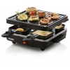 Elektrický rakletový gril Domo DO9147G čierny 600W (DOMO DO9147G raclette gril pre 4 osoby)