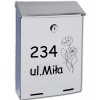 Poštová schránka - NEREZOVÁ MAILBOX W82 (Poštová schránka - NEREZOVÁ MAILBOX W82)