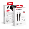 Forcell C391 nabíjací USB-C > USB-C QC4.0 5A/20V PD100W E-mark/ 4K/ Thunderbolt/ 20Gbit/s, 1m, černý