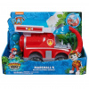Paw Patrol: Jungle Pups Marshall minifigúrka s luxusným vozidlom s elefantom - Spin Master