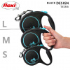 FLX Automatické vodítko Flexi Black Design S 5 m, modré