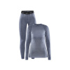 Craft Womens Set CORE Wool Merino modrá dámský funkční set (1909710-362200) L