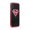 Puzdro gumené Huawei Mate 20 Lite Superman Luxury Chrome vzor 00