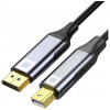 CO2 KÁBEL MINI DISPLAYPORT 1.4 KÁBEL K MONITORU MINI DP - DP 8K 60HZ 1M