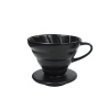 TAIRRO Keramický dripper 01/02, černý V01 - 1-2 šálky