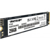 PATRIOT P320 256GB SSD / Interní / M.2 PCIe Gen3 x4 NVMe 1.3 / 2280 P320P256GM28