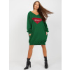 Sweatshirt-VI-BL-3113.73P-dark green zelená One size VITON 2016103304424