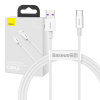 Kábel Baseus Superior Series USB na USB-C, 66 W, 1 m (biely)