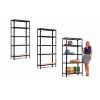 Trestles Balíček 3xSUPER HIT - Policový regál 1800x900x400 Farba: čierna