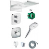 Hansgrohe RAINDANCE batéria podom+hlava sprch+podom.teleso+prípoj.hadice+set vaňov,chróm HG 339298