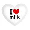 Vankúš Srdce I Love milk