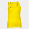 DIANA SLEEVELESS WOMEN SHIRT YELLOW XL