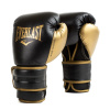Boxerské rukavice EVERLAST POWERLOCK 2R čierno-zlaté 14 oz