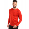 Kilpi Mavora TOP-M Pánske merino termo tričko ZM0502KI Červená 3XL