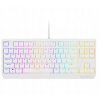Mechanická klávesnica Genesis Thor 230 TKL US RGB Outemu Red biela