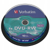 Verbatim DVD-RW 4,7GB 4x, 10ks