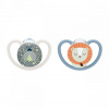 Dojčenský cumlík NUK Perfect Match Air Night FIREFLY/LION 6-18m 2ks