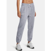 Under Armour Dámske teplaky Essential Fleece Joggers Šedá XL