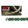 EK QX-krúžková reťaz -Made in JAPAN EK 520 SRX2 110 L Metalická zelená