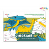 Pracovní sešit Učím se malovat - Dinosauři (Lucie Škodová)
