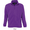 SOL's Collection Bunda North, fleecová COT255500a6002-dark purple M Purpurová tmavá