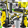 Tlaková umývačka - Nemecký Karcher K5 FC Schody + klavír (Tlaková umývačka - Nemecký Karcher K5 FC Schody + klavír)