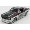 Ford Mustang GT Custom Harley-Davidson 1967 1:24 Maisto bordó metalická strieborná