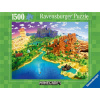 Ravensburger 17189 Minecraft: Svět Minecraftu 1500 dielov