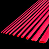 CABLETECH Zmršťovacia bužírka 10ks 2,5mm červené 1m NAR0254.1