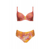 Dvojdielne plavky Paradise 3 S940O22 - Self 38C oranžová-fialová