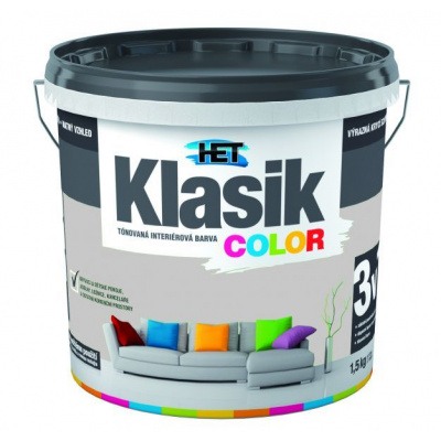 Het Klasik Color 0147 sivý 1,5kg