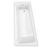 Roth EVA SIDE Asymetrická akrylátová vaňa 150 x 80 cm, ľavá, biela, 9780000