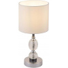 Globo Lighting Bronn stolová lampa 1x40 W biela-chrómová 24136T