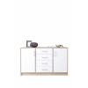 Komoda Smart SRK1 dub sonoma/biela