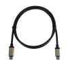 PremiumCord Kábel USB 3.2 konektor C/male - USB 3.2 C/male, hliníkové puzdro, 1m 19888