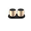 Bezdrôtové Bluetooth reproduktory 2ks SARDINE F1 Mini Gold