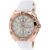 Seiko Women's SNDX92P2 White Leather Quartz Watch
