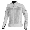 TXR Dámska bunda na motorku Summer strieborna 3XL (Dámska letná bunda na motorku z odolného materiálu a s reflexnými prvkami.)