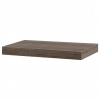 Autronic Polička nástenná 40 cm, MDF, 3D dekor dub sonoma dark, baleno v ochranej fólii P-023 SON2