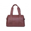 Childhome Prebaľovacia taška Mommy Club Signature Vegan Leather Dark Brown