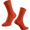 ponožky FORCE SNAP, oranžové Velikost: L-XL/42-46