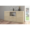 Nábytek PEGAS s.r.o. Komoda RIZO 2D2S, Dub sonoma