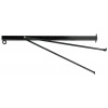 TOP TEN Wall bracket for heavy bags “PROFI” - black, ca. 110 cm