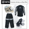 MPS brankársky florbalový set Black/White XL