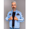 Max Original Leather Pánska kožená bunda JLI short crust blue (2XL 54-56) - Crust blue - 2XL