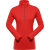 Dámská fleecová mikina ALPINE PRO Getta 2 červená Velikost: XXL