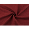 Dekoračná látka so ženilkovou štruktúrou bordó sv. 1m
