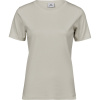 TeeJays Tričko Interlock TJ 580, krátký rukáv, dámské COT180580ake05-cement 2XL Cement