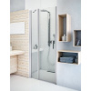 ROTH TOWER LINE TDN1 100cm sprchové dvere do niky, sklo číre - 01 striebro (elox)